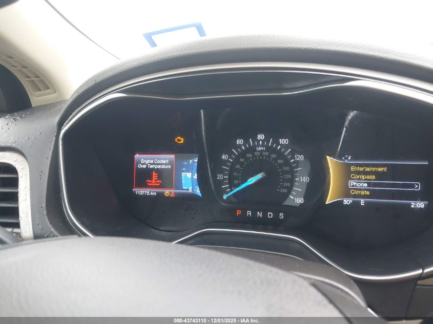 2016 Ford Fusion Se VIN: 3FA6P0HD6GR327371 Lot: 43743110