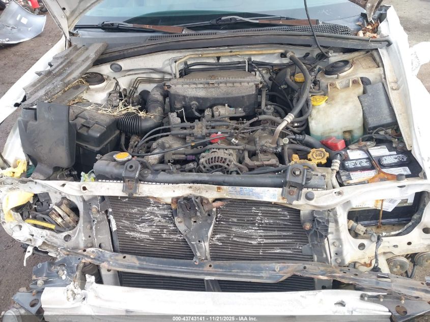 2004 Subaru Forester 2.5X VIN: JF1SG63604H747585 Lot: 43743141