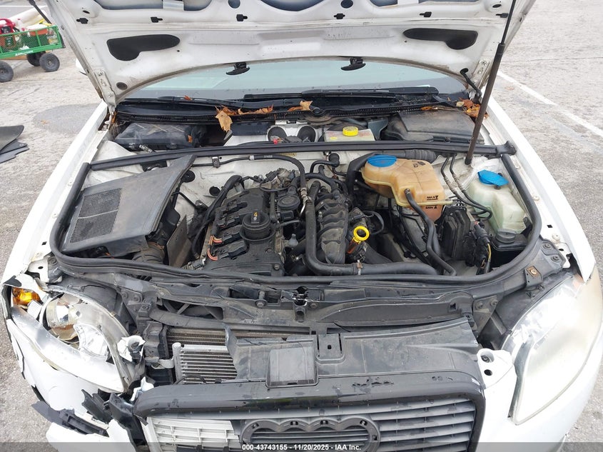 2008 Audi A4 2.0T/2.0T Special Edition VIN: WAUDF78E08A166269 Lot: 43743155