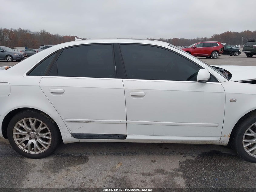 2008 Audi A4 2.0T/2.0T Special Edition VIN: WAUDF78E08A166269 Lot: 43743155
