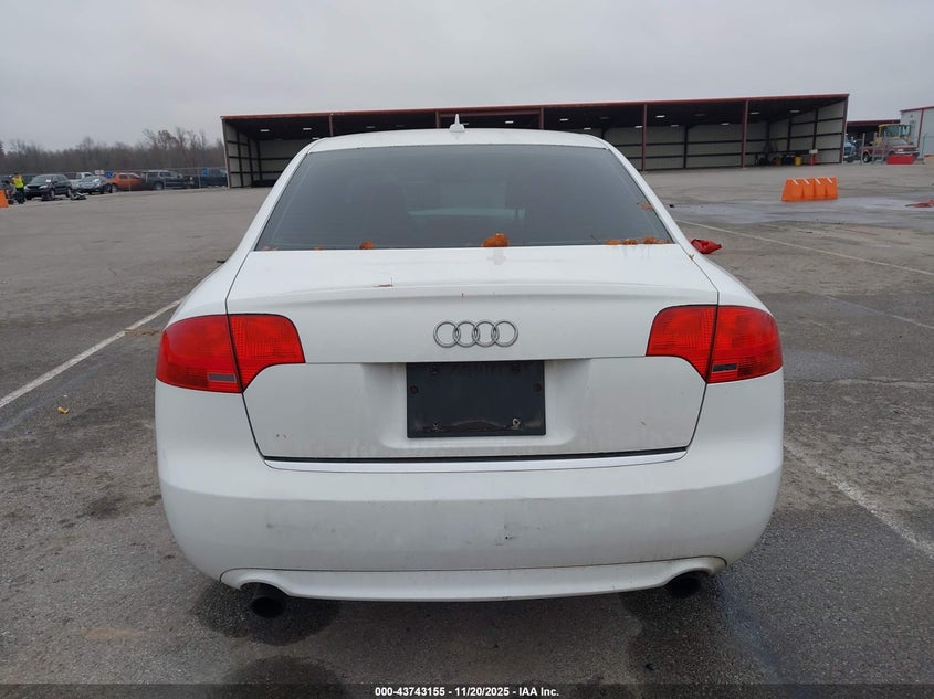2008 Audi A4 2.0T/2.0T Special Edition VIN: WAUDF78E08A166269 Lot: 43743155