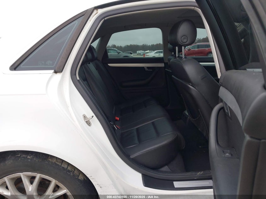 2008 Audi A4 2.0T/2.0T Special Edition VIN: WAUDF78E08A166269 Lot: 43743155