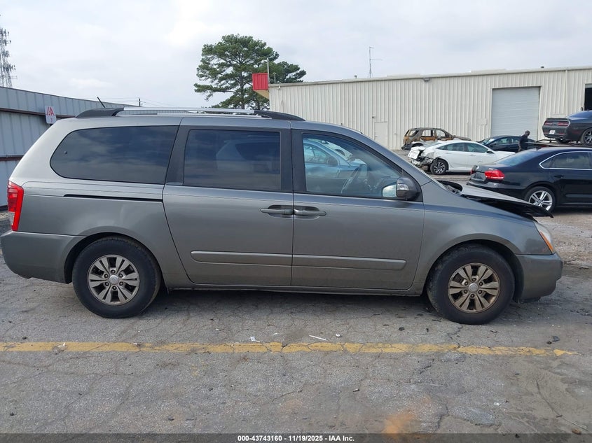 2012 Kia Sedona Lx VIN: KNDMG4C70C6429525 Lot: 43743160