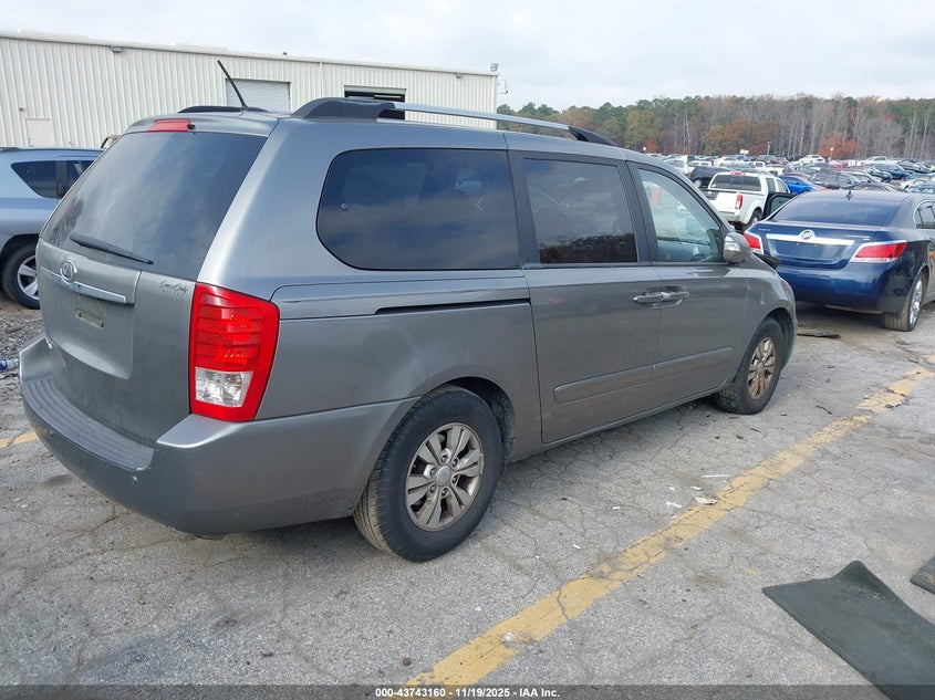 2012 Kia Sedona Lx VIN: KNDMG4C70C6429525 Lot: 43743160