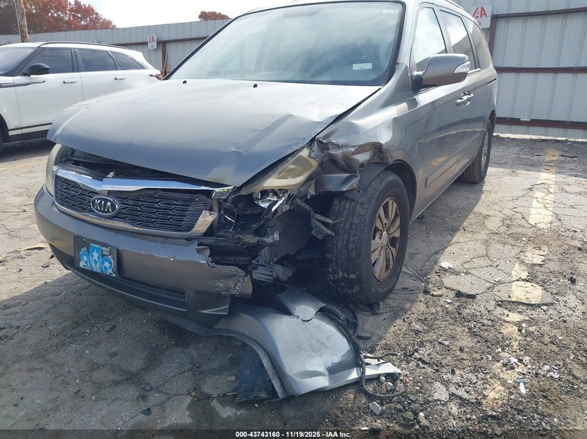 2012 Kia Sedona Lx VIN: KNDMG4C70C6429525 Lot: 43743160