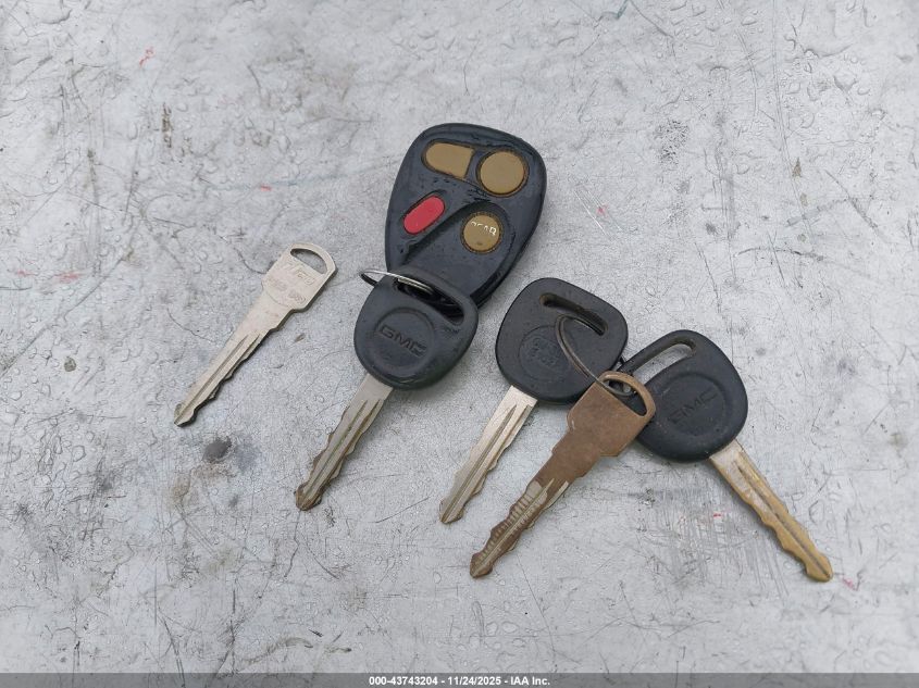 2000 GMC Safari Sl VIN: 1GKDM19W2YB506095 Lot: 43743204