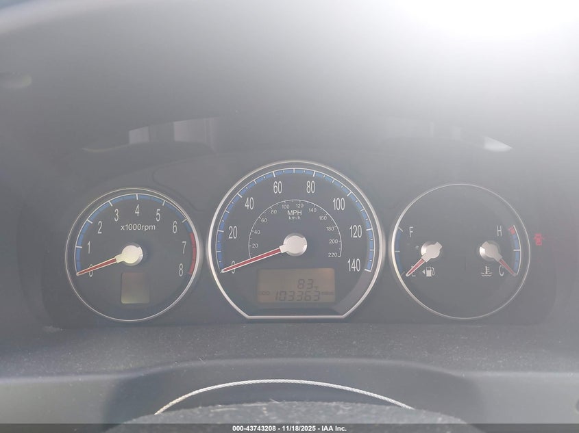 5NMSG73D38H153544 2008 HYUNDAI SANTA FE photo no. 7