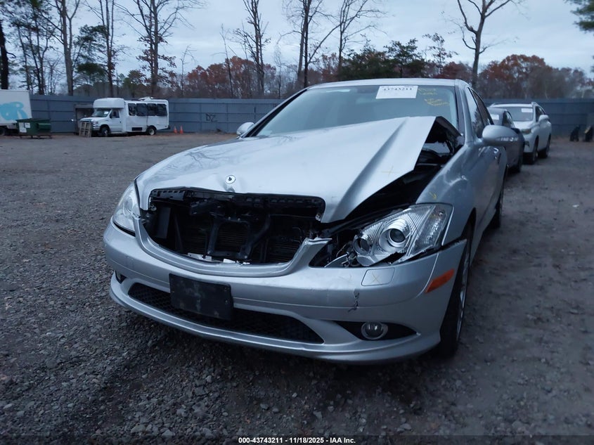 2007 Mercedes-Benz S 550 VIN: WDDNG71X87A033120 Lot: 43743211