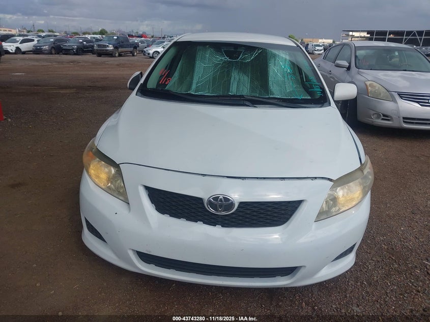 2010 Toyota Corolla Le VIN: 2T1BU4EE7AC373813 Lot: 43743280