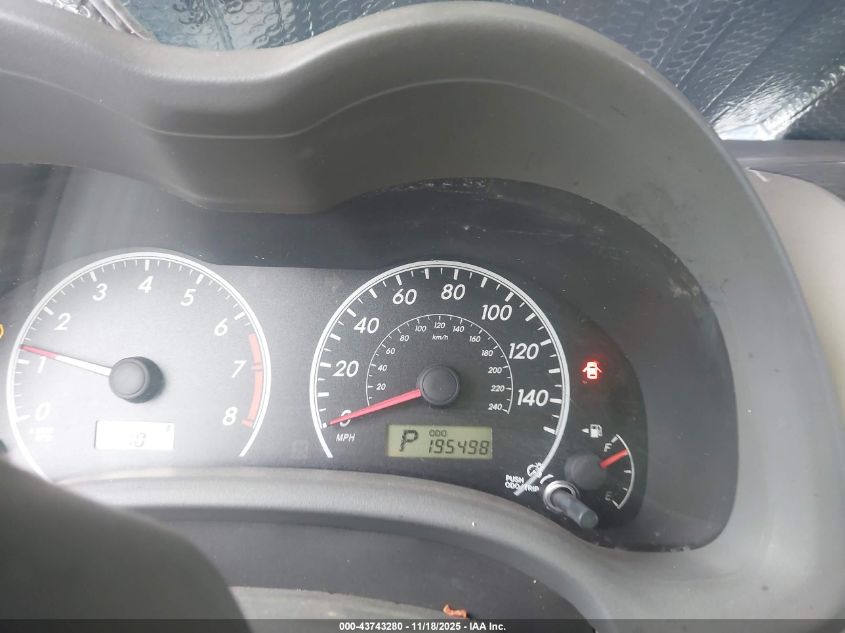 2010 Toyota Corolla Le VIN: 2T1BU4EE7AC373813 Lot: 43743280