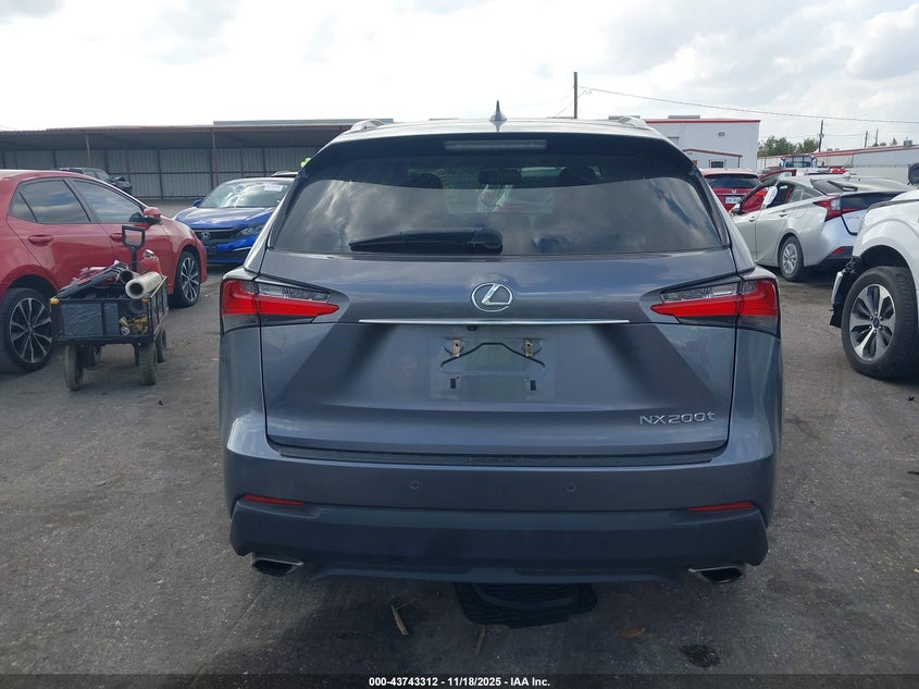 2015 Lexus Nx 200T VIN: JTJYARBZ9F2001111 Lot: 43743312