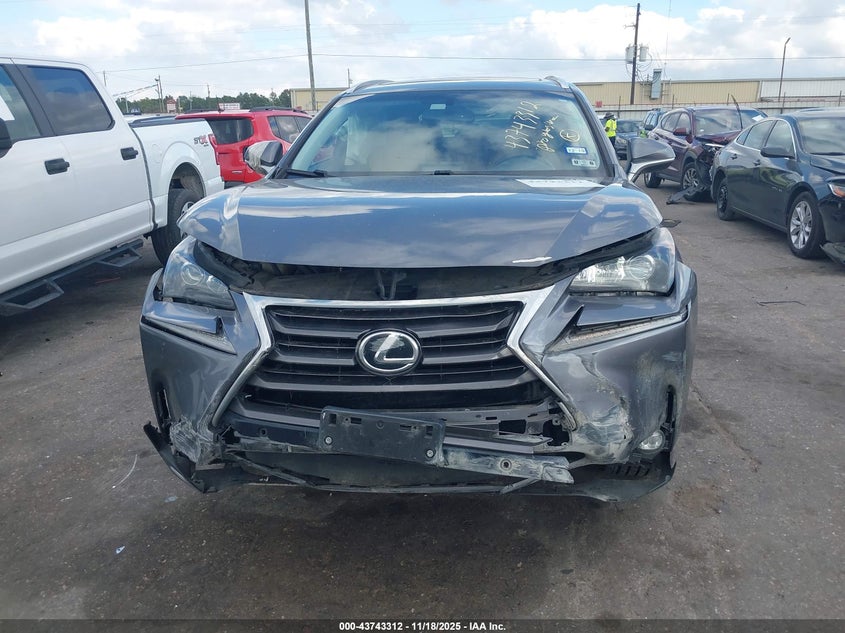 2015 Lexus Nx 200T VIN: JTJYARBZ9F2001111 Lot: 43743312