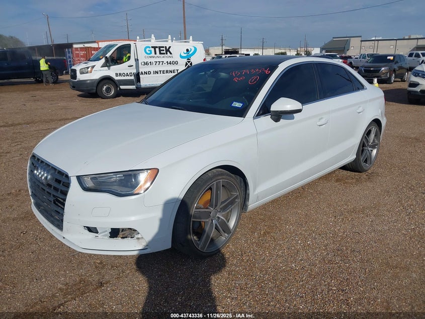 Vin: wauefgff6f1073818, lot: 44238709, audi a3 2.0t premium 20152