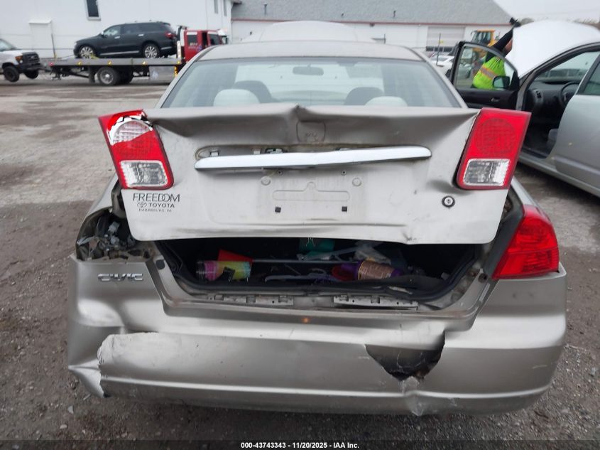 2003 Honda Civic Ex VIN: 2HGES26843H593646 Lot: 43743343