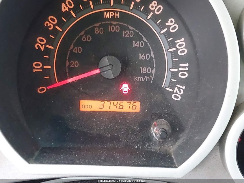 2007 Toyota Tundra Sr5 V8 VIN: 5TBRV541272449933 Lot: 43743358