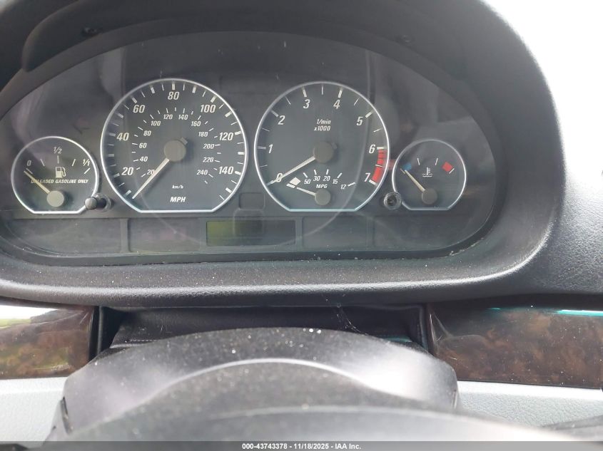 2002 BMW 330Ci VIN: WBABS53492EV89504 Lot: 43743378