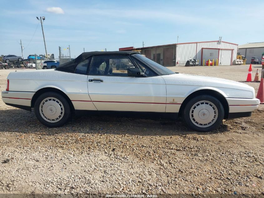 1992 Cadillac Allante VIN: 1G6VS3387NU125826 Lot: 43743383