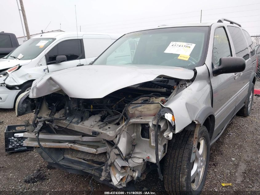 2006 Pontiac Montana Sv6 VIN: 1GMDV33L66D147110 Lot: 43743386