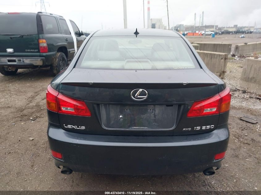 2008 Lexus Is 250 VIN: JTHCK262X82023277 Lot: 43743410