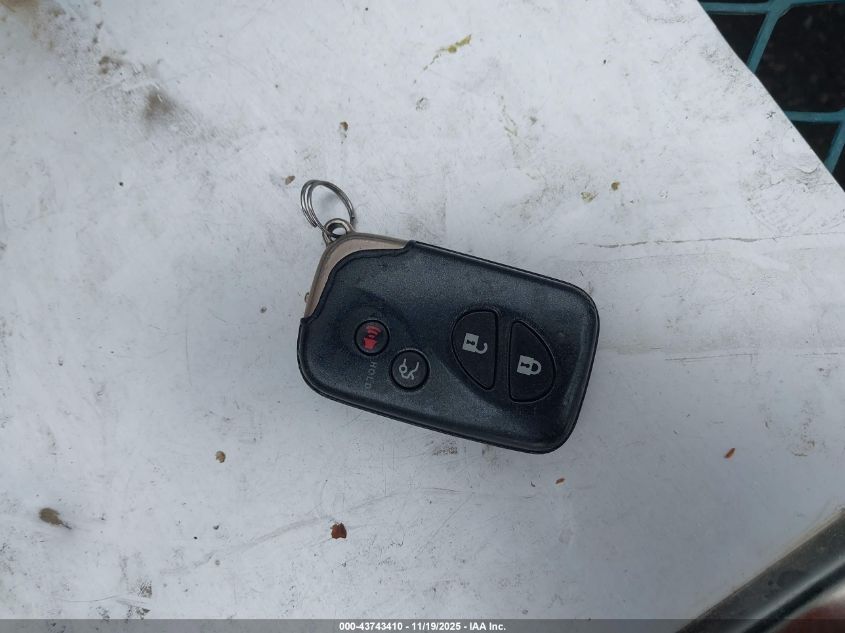 2008 Lexus Is 250 VIN: JTHCK262X82023277 Lot: 43743410