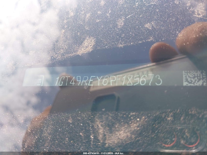 2023 GMC Sierra 2500Hd 4Wd Standard Bed Denali VIN: 1GT49REY6PF185673 Lot: 43743419