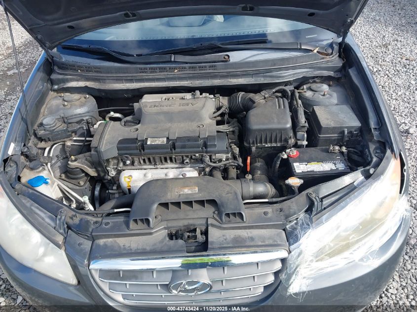 2009 Hyundai Elantra Gls VIN: KMHDU46D89U740744 Lot: 43743424