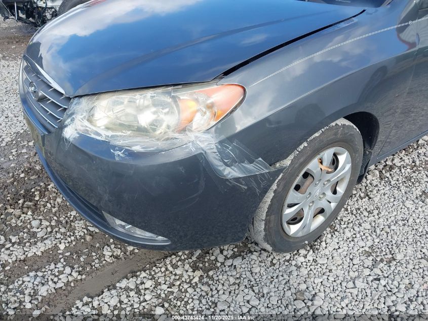 2009 Hyundai Elantra Gls VIN: KMHDU46D89U740744 Lot: 43743424