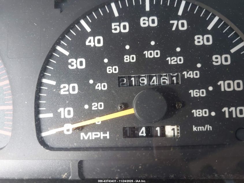 1997 Toyota 4Runner Sr5 V6 VIN: JT3HN86R9V0129777 Lot: 43743431