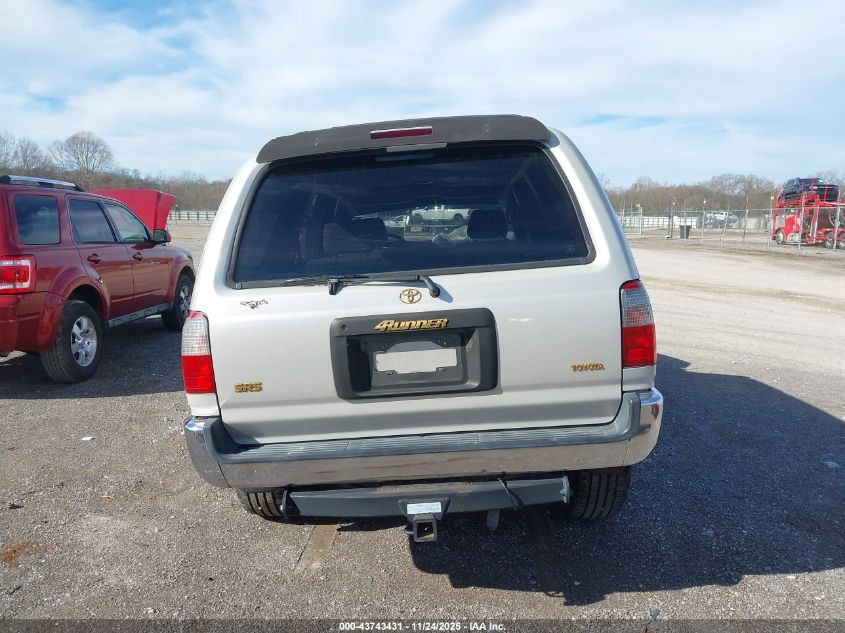 1997 Toyota 4Runner Sr5 V6 VIN: JT3HN86R9V0129777 Lot: 43743431
