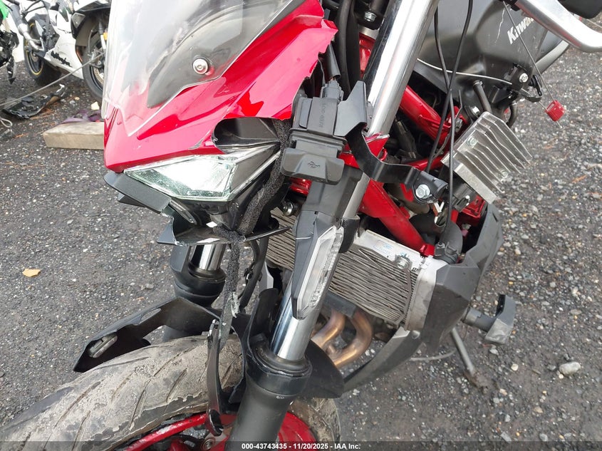 2025 Kawasaki Er500 VIN: ML5ERGF10SDA71034 Lot: 43743435