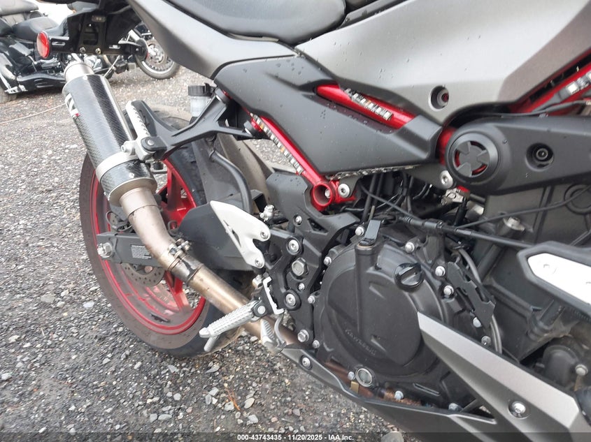 2025 Kawasaki Er500 VIN: ML5ERGF10SDA71034 Lot: 43743435