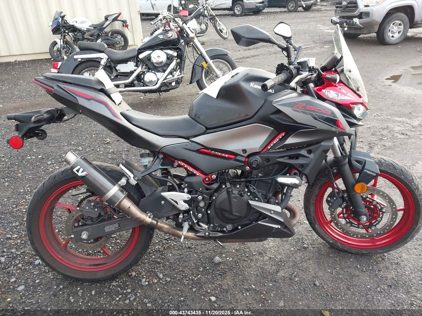 2025 Kawasaki Er500 VIN: ML5ERGF10SDA71034 Lot: 43743435