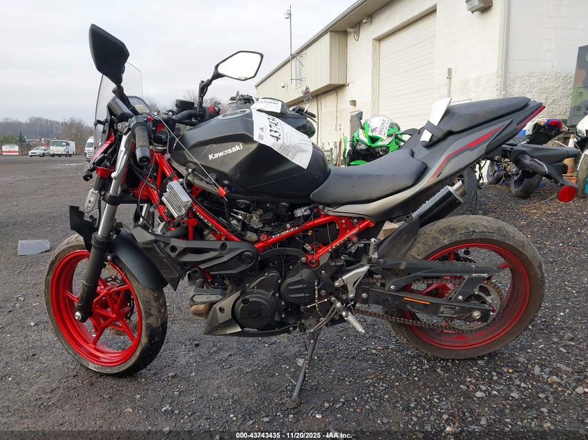 2025 Kawasaki Er500 VIN: ML5ERGF10SDA71034 Lot: 43743435