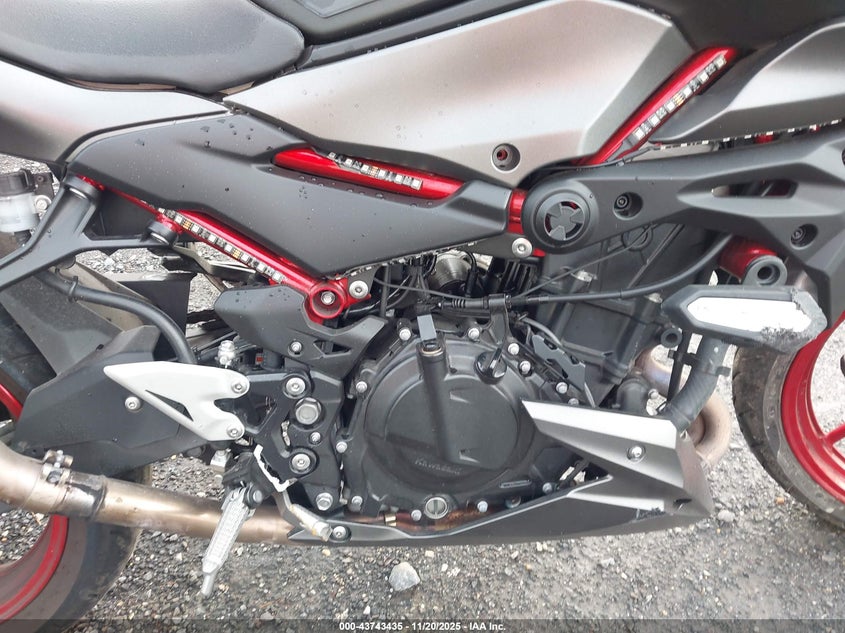 2025 Kawasaki Er500 VIN: ML5ERGF10SDA71034 Lot: 43743435