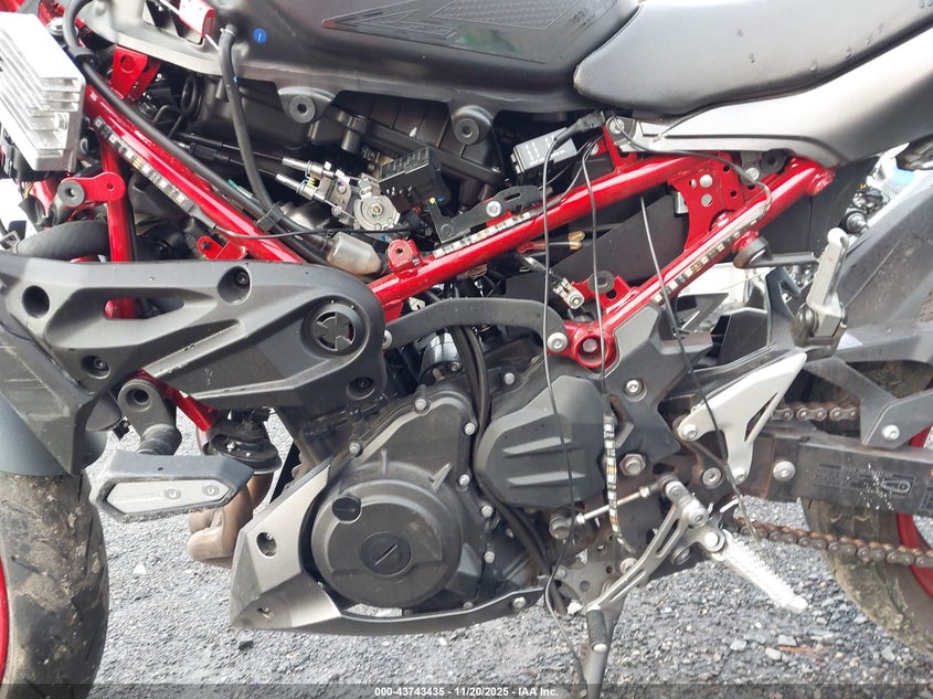 2025 Kawasaki Er500 VIN: ML5ERGF10SDA71034 Lot: 43743435