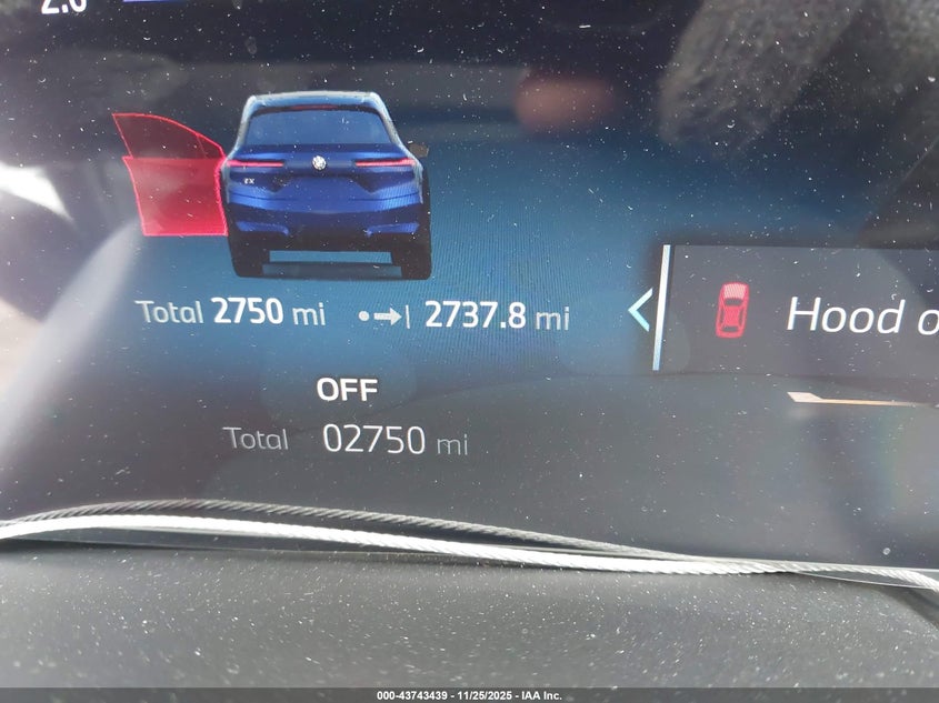 2026 BMW Ix xDrive45 VIN: WB543CF00TCV89079 Lot: 43743439