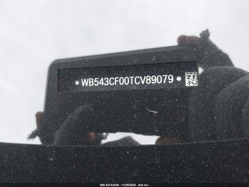 2026 BMW Ix xDrive45 VIN: WB543CF00TCV89079 Lot: 43743439