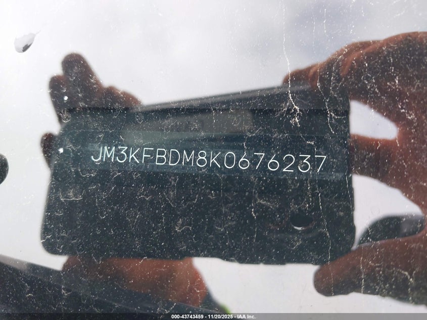 2019 Mazda Cx-5 Grand Touring VIN: JM3KFBDM8K0676237 Lot: 43743459