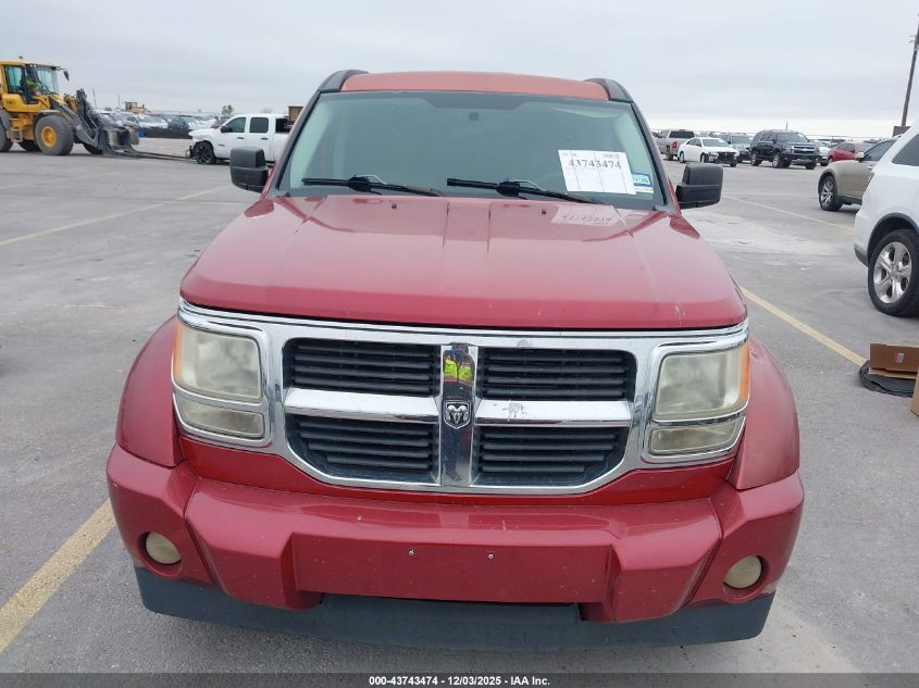 2007 Dodge Nitro Sxt VIN: 1D8GT28K47W724564 Lot: 43743474