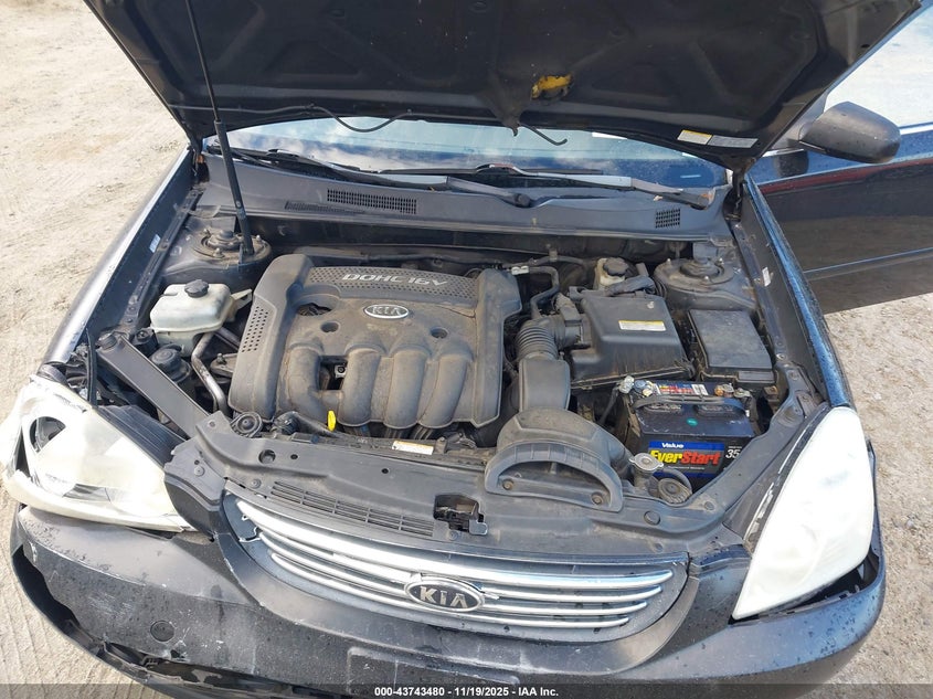 2008 Kia Optima Lx VIN: KNAGE123885196102 Lot: 43743480