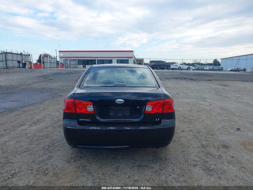 2008 Kia Optima Lx VIN: KNAGE123885196102 Lot: 43743480