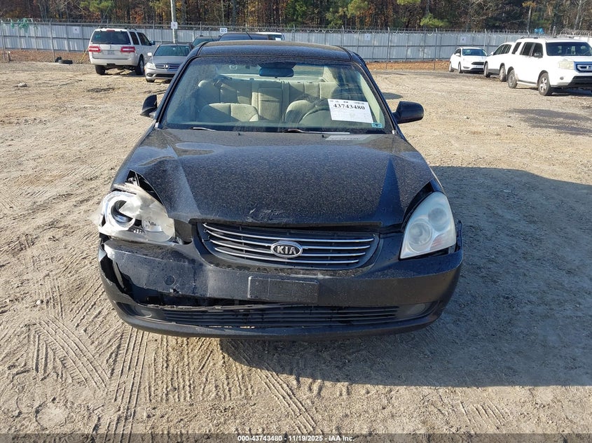 2008 Kia Optima Lx VIN: KNAGE123885196102 Lot: 43743480