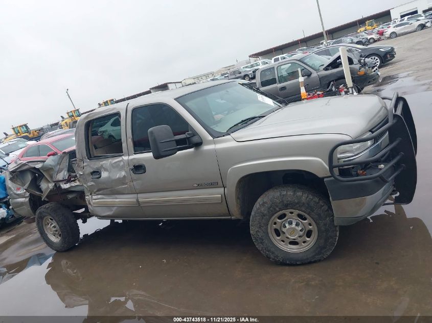 2002 Chevrolet Silverado 2500Hd Ls VIN: 1GCHK23UX2F183592 Lot: 43743518