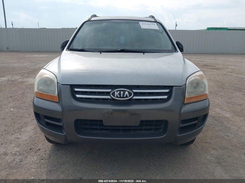 2007 Kia Sportage Lx VIN: KNDJF724977442725 Lot: 43743534