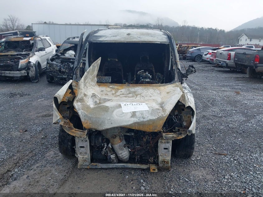 2018 Ram Promaster City Tradesman VIN: ZFBERFAB1J6L23117 Lot: 43743541