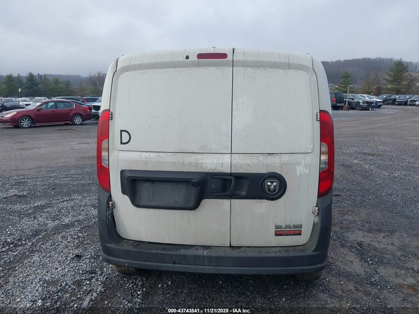 2018 Ram Promaster City Tradesman VIN: ZFBERFAB1J6L23117 Lot: 43743541