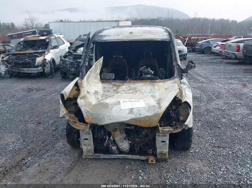 2018 Ram Promaster City Tradesman VIN: ZFBERFAB1J6L23117 Lot: 43743541