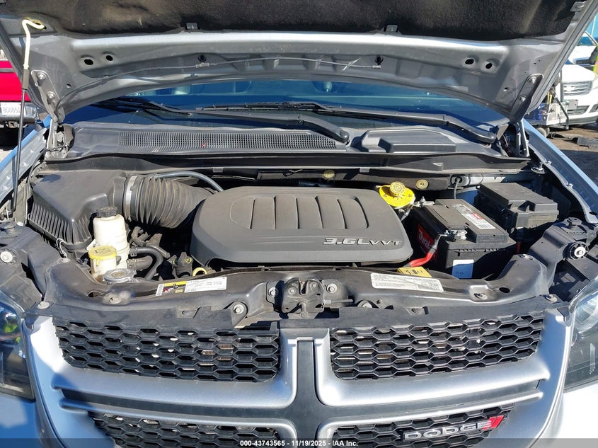 2018 Dodge Grand Caravan Gt VIN: 2C4RDGEG0JR242224 Lot: 43743565