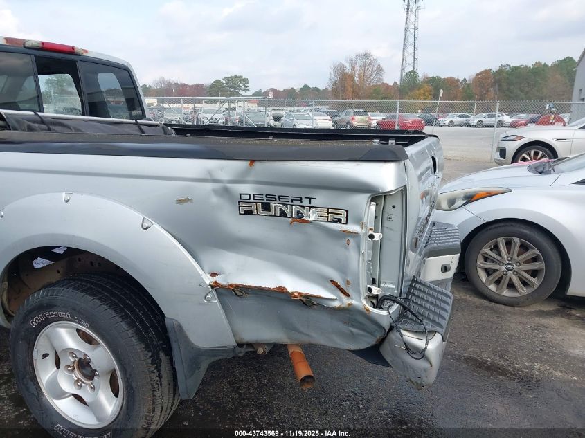 2002 Nissan Frontier Desert Runner Se-V6 VIN: 1N6ED26TX2C305415 Lot: 43743569