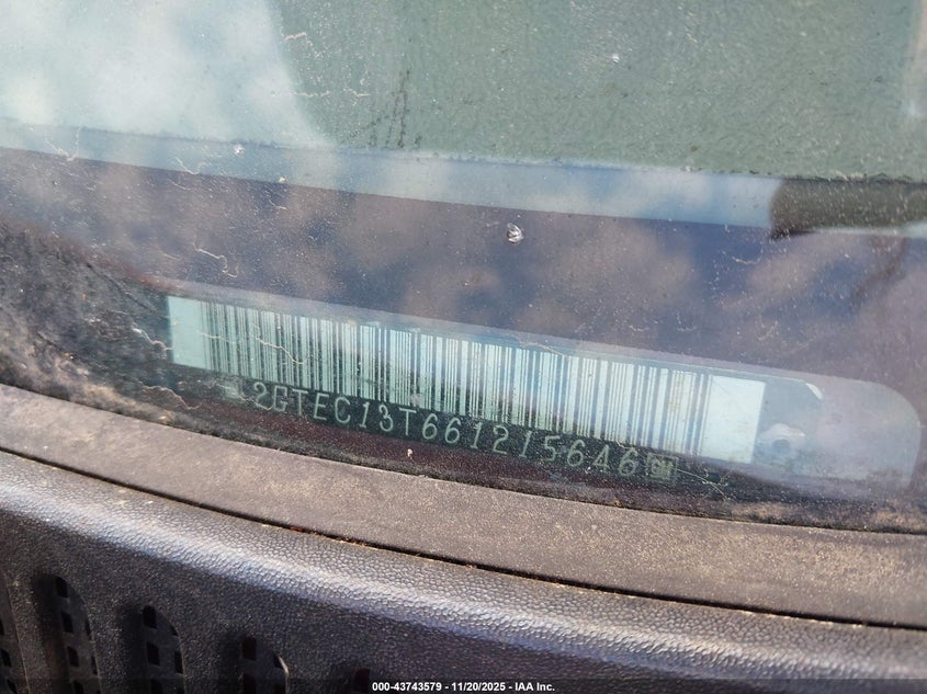 2006 GMC Sierra 1500 Slt VIN: 2GTEC13T661215646 Lot: 43743579